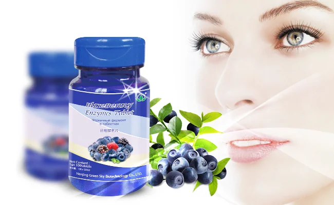 Blueberry Enzymes Tablet - Green World health product