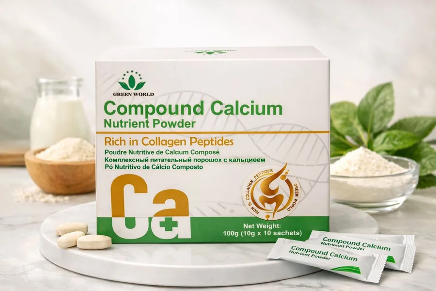 Calcium Capsule / Compound Marrow Powder / Compound Calcium Nutrient Powder - Green World health product