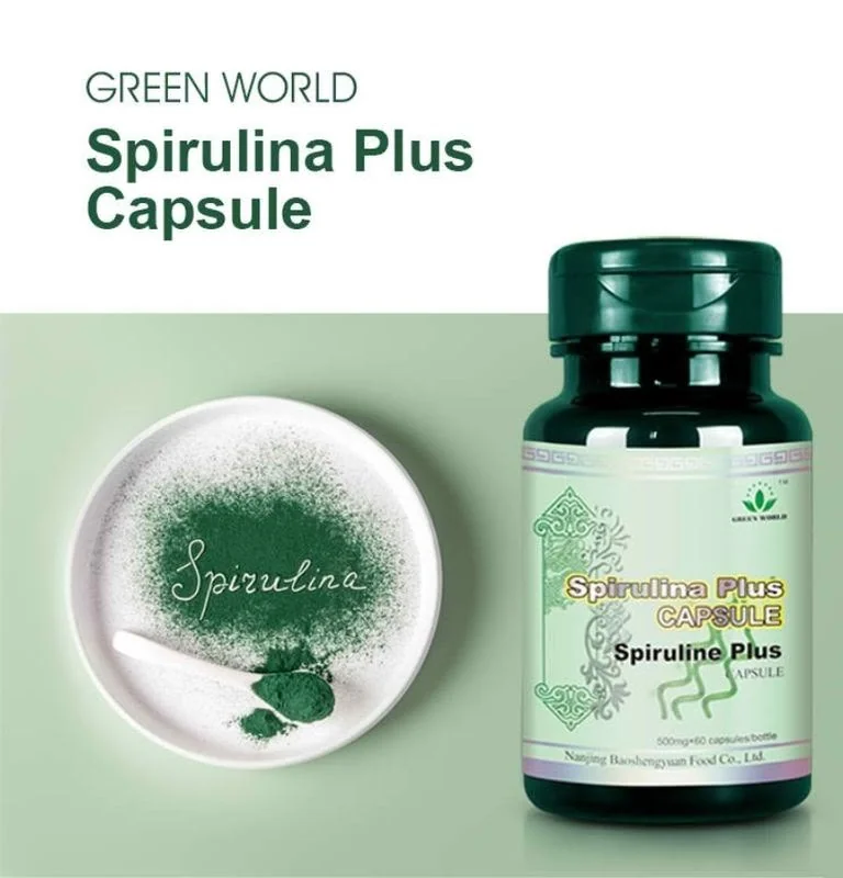 Spirulina Plus Capsule - Green World health product