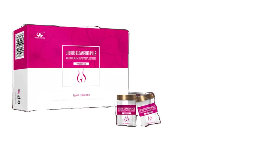 Uterus Cleansing Pills / Women Care Gel - Green World health product
