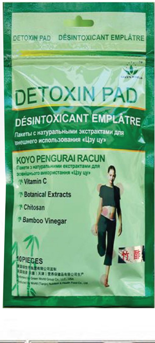 Detoxin Pad - Green World health product